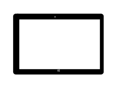 Touch Screen Digitizer For Penta Tpad Ws1001q Windows Black By - Maxbhi.com
