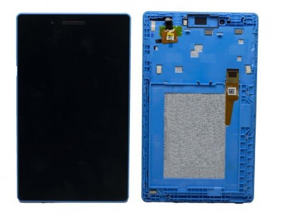 Lcd With Touch Screen For Lenovo Tab3 7 Essential Black By - Maxbhi Com