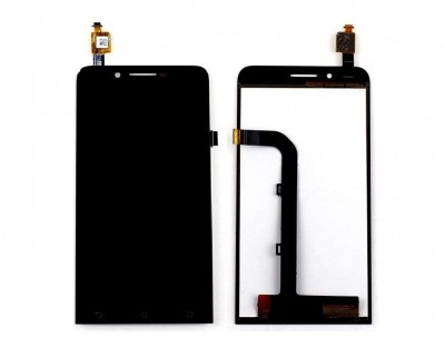 Lcd With Touch Screen For Asus Zenfone Go Black By - Maxbhi Com