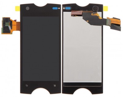 Lcd With Touch Screen For Sony Ericsson Xperia Ray Black By - Maxbhi Com
