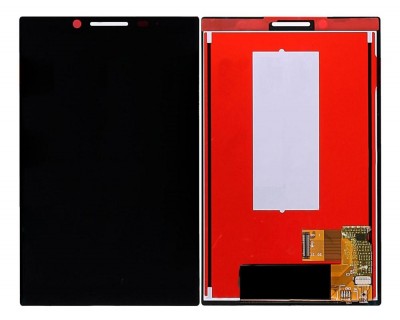 Lcd With Touch Screen For Blackberry Key2 Black By - Maxbhi Com