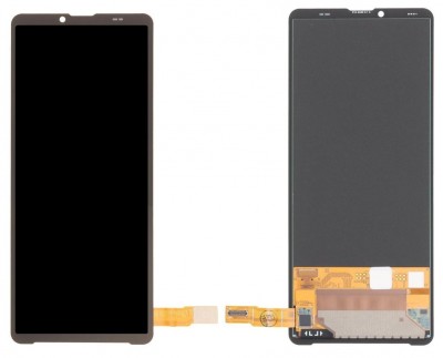 Lcd With Touch Screen For Sony Xperia 10 V White By - Maxbhi Com