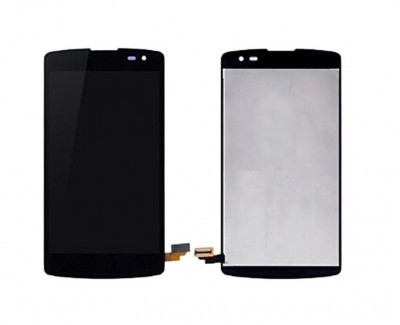 Lcd With Touch Screen For Lg F60 Dual D392 With Dual Sim Black By - Maxbhi Com