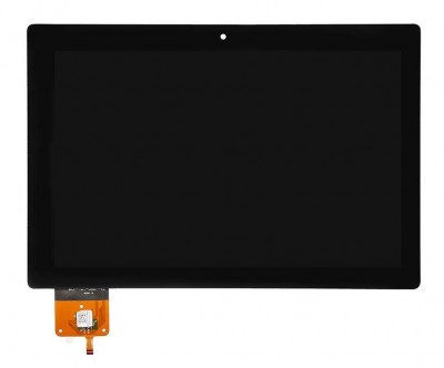 Lcd With Touch Screen For Lenovo Ideatab S6000 Black By - Maxbhi Com