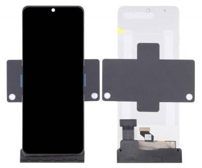 Lcd With Touch Screen For Motorola Razr 60 Ultra Red By - Maxbhi Com