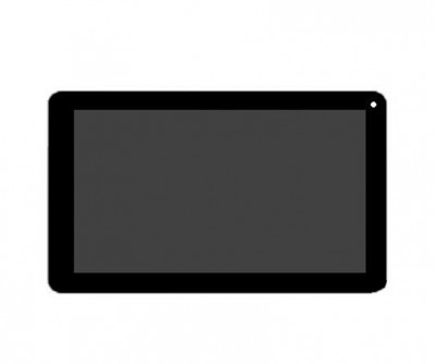 Lcd With Touch Screen For Simmtronics Xpad X720 Black By - Maxbhi.com