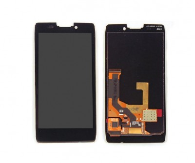 Lcd With Touch Screen For Motorola Xt926 Black By - Maxbhi Com