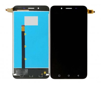 Lcd With Touch Screen For Micromax Canvas Doodle 4 Q391 Black By - Maxbhi Com