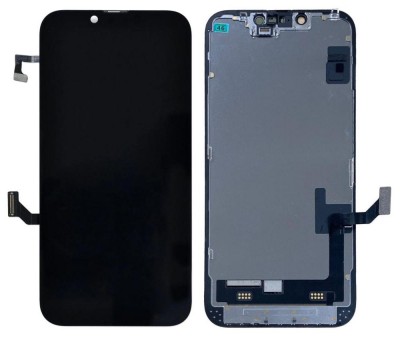 Lcd With Touch Screen For Apple Iphone 14 Black By - Maxbhi Com