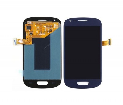 Lcd With Touch Screen For Samsung Galaxy S3 Mini Blue By - Maxbhi Com