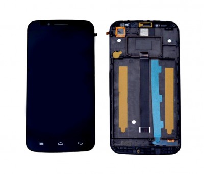 Lcd With Touch Screen For Panasonic Eluga Icon Black By - Maxbhi Com