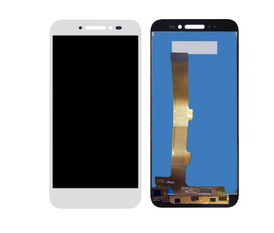 Lcd With Touch Screen For Alcatel Shine Lite White By - Maxbhi Com