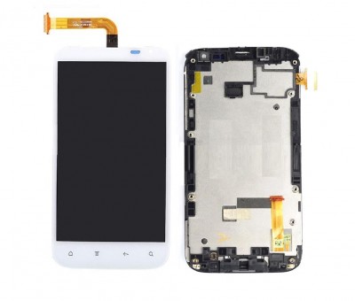Lcd With Touch Screen For Htc Sensation Xl White By - Maxbhi Com
