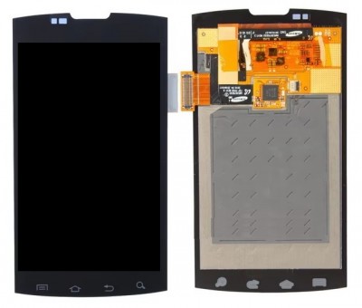 Lcd With Touch Screen For Samsung I897 Captivate Black By - Maxbhi Com