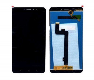 Lcd With Touch Screen For Xiaomi Mi Max Black By - Maxbhi Com