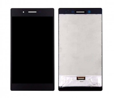 Lcd With Touch Screen For Lenovo Tab 3 730x Black By - Maxbhi Com