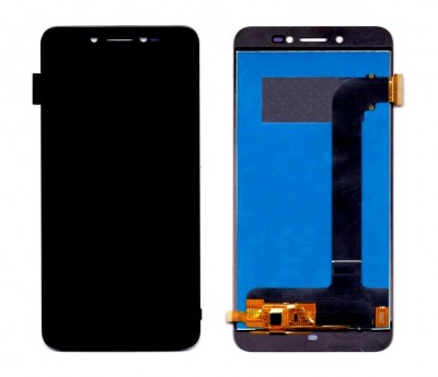 Lcd With Touch Screen For Panasonic P88 Grey By - Maxbhi Com
