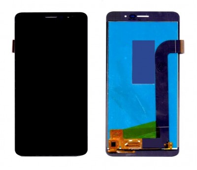 Lcd With Touch Screen For Panasonic P77 16gb Black By - Maxbhi Com