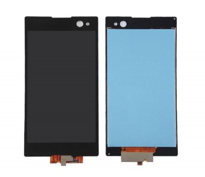 Lcd With Touch Screen For Sony Xperia C3 Black By - Maxbhi Com