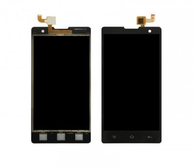 Lcd With Touch Screen For Itel It1503 White By - Maxbhi Com