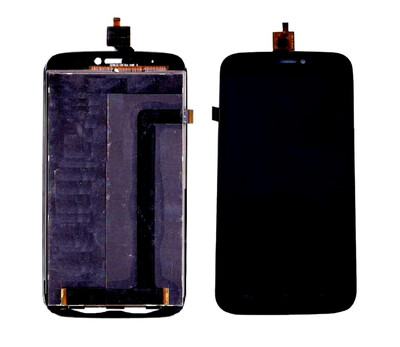 Lcd With Touch Screen For Micromax A240 Canvas Doodle 2 Black By - Maxbhi Com