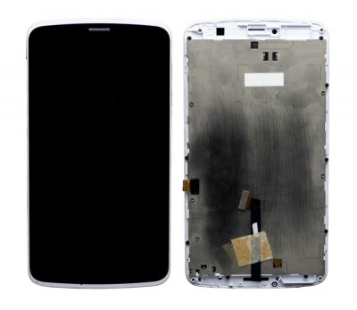 Lcd With Touch Screen For Hp 7 Voicetab Black By - Maxbhi Com