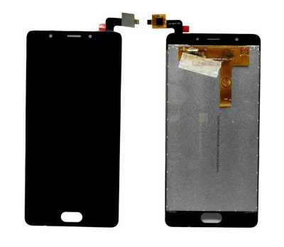 Lcd With Touch Screen For Panasonic Eluga Ray Max Black By - Maxbhi Com