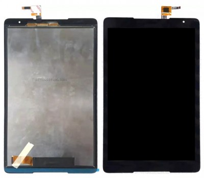 Lcd With Touch Screen For Alcatel 3t 10 Black By - Maxbhi Com
