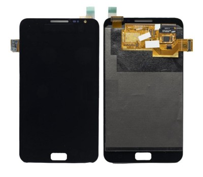 Lcd With Touch Screen For Samsung Galaxy Note N7005 Black By - Maxbhi Com