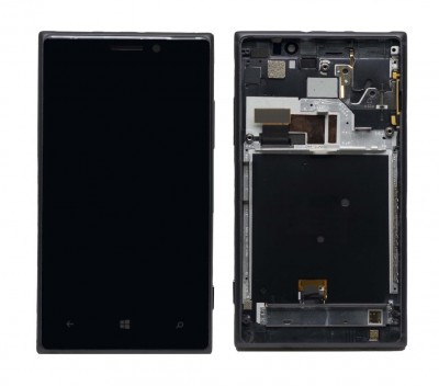 Lcd With Touch Screen For Nokia Lumia 925 Black By - Maxbhi Com