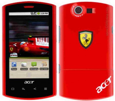 LCD with Touch Screen for Acer Liquid E Ferrari Edition - Red