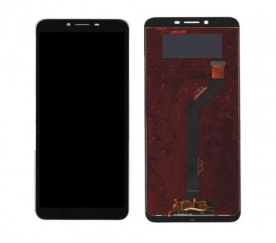Lcd With Touch Screen For Tecno Camon Iclick In6 Black By - Maxbhi Com