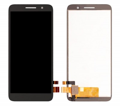 Lcd With Touch Screen For Alcatel 1 Black By - Maxbhi Com