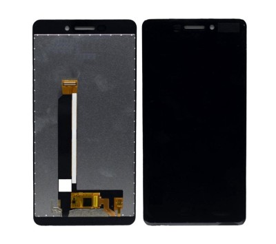 Lcd With Touch Screen For Nokia 6 1black By - Maxbhi Com