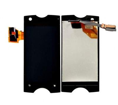 Lcd With Touch Screen For Sony Ericsson Xperia Ray St18 Black By - Maxbhi Com