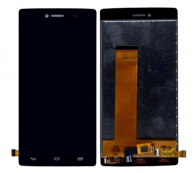 Lcd With Touch Screen For Panasonic Eluga Turbo Black By - Maxbhi Com