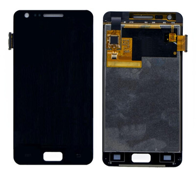 Lcd With Touch Screen For Samsung I9103 Galaxy R Black By - Maxbhi Com