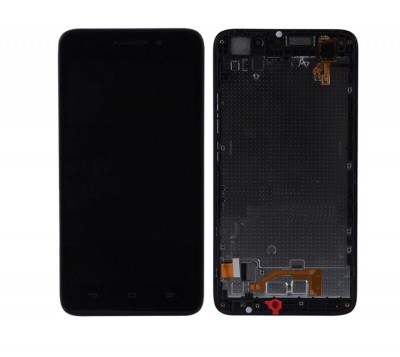 Lcd With Touch Screen For Huawei Ascend G620s Black By - Maxbhi Com