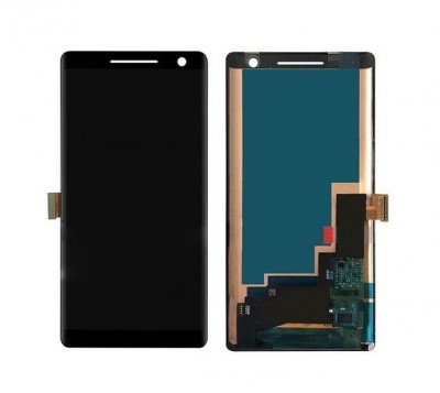 Lcd With Touch Screen For Nokia 8 Sirocco Black By - Maxbhi Com