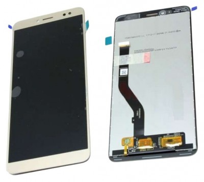 Lcd With Touch Screen For Allview V3 Viper Silver By - Maxbhi Com