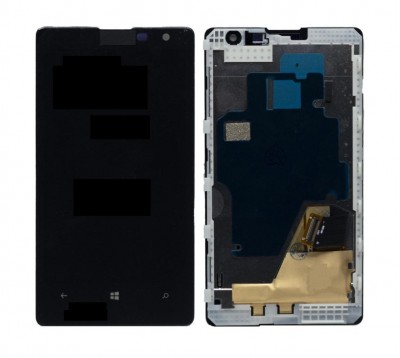 Lcd With Touch Screen For Nokia Lumia 1020 Black By - Maxbhi Com