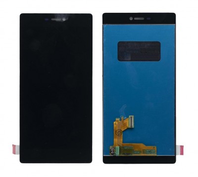 Lcd With Touch Screen For Huawei P8 Black By - Maxbhi Com