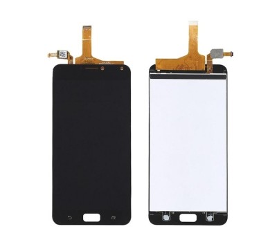 Lcd With Touch Screen For Asus Zenfone 4 Max Plus Zc554kl Black By - Maxbhi Com