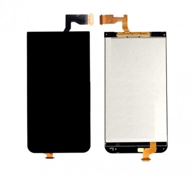 Lcd With Touch Screen For Htc Desire 300 Black By - Maxbhi Com