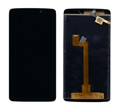 Lcd With Touch Screen For Panasonic Eluga Switch Black By - Maxbhi Com