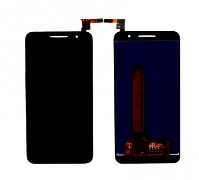 Lcd With Touch Screen For Vodafone Smart Prime 6 White By - Maxbhi Com