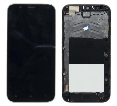Lcd With Touch Screen For Karbonn Aura White By - Maxbhi Com