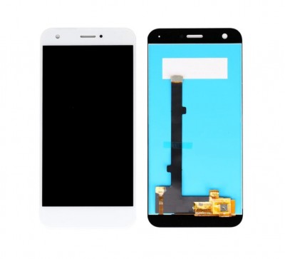 Lcd With Touch Screen For Zte Blade A512 White By - Maxbhi Com
