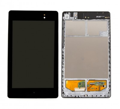Lcd With Touch Screen For Google Nexus 7 2013 16gb Wifi 2nd Gen Black By - Maxbhi Com