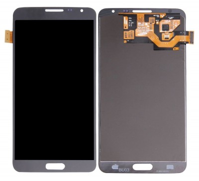 Lcd With Touch Screen For Samsung Galaxy Note 3 Neo Dual Sim Smn7502 Black By - Maxbhi Com